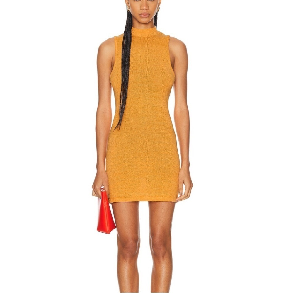 SER.O.YA‎ Revolve Ginger Knit Mock Neck Date Night Mini Dress Women’s Sz S